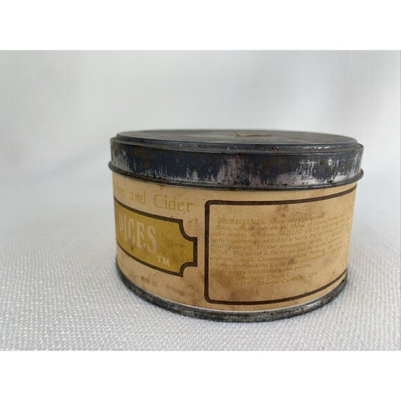 Vintage Good Time Mulling Spices Tin‎ Spice Couple Company - Picture 2 of 11